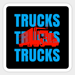Trucks Sticker